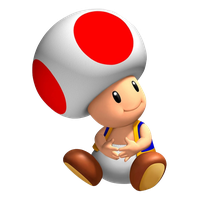 Kinopio icon featuring Toad from Mario.